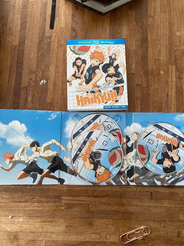 Haïkyu ! anime (Blu-ray), Enlèvement ou Envoi, Tous les âges, Autres genres, Utilisé