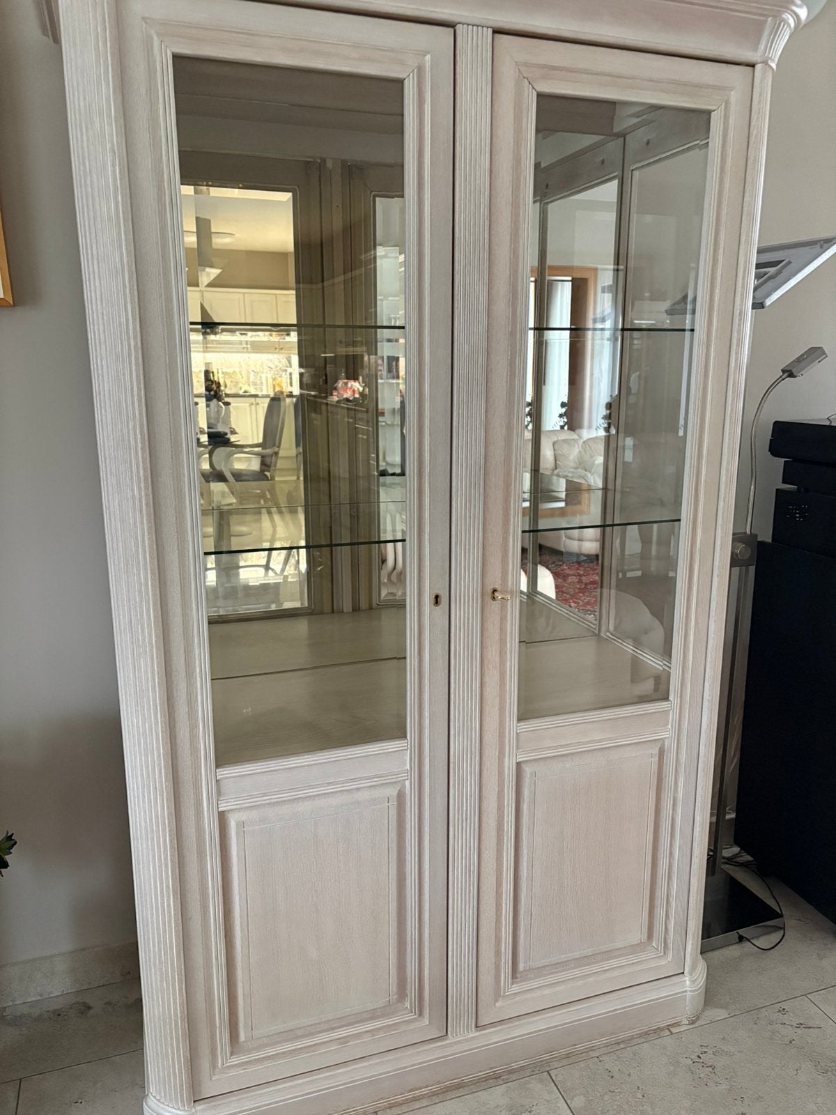 Kast met glas, Enlèvement, Utilisé, Verre
