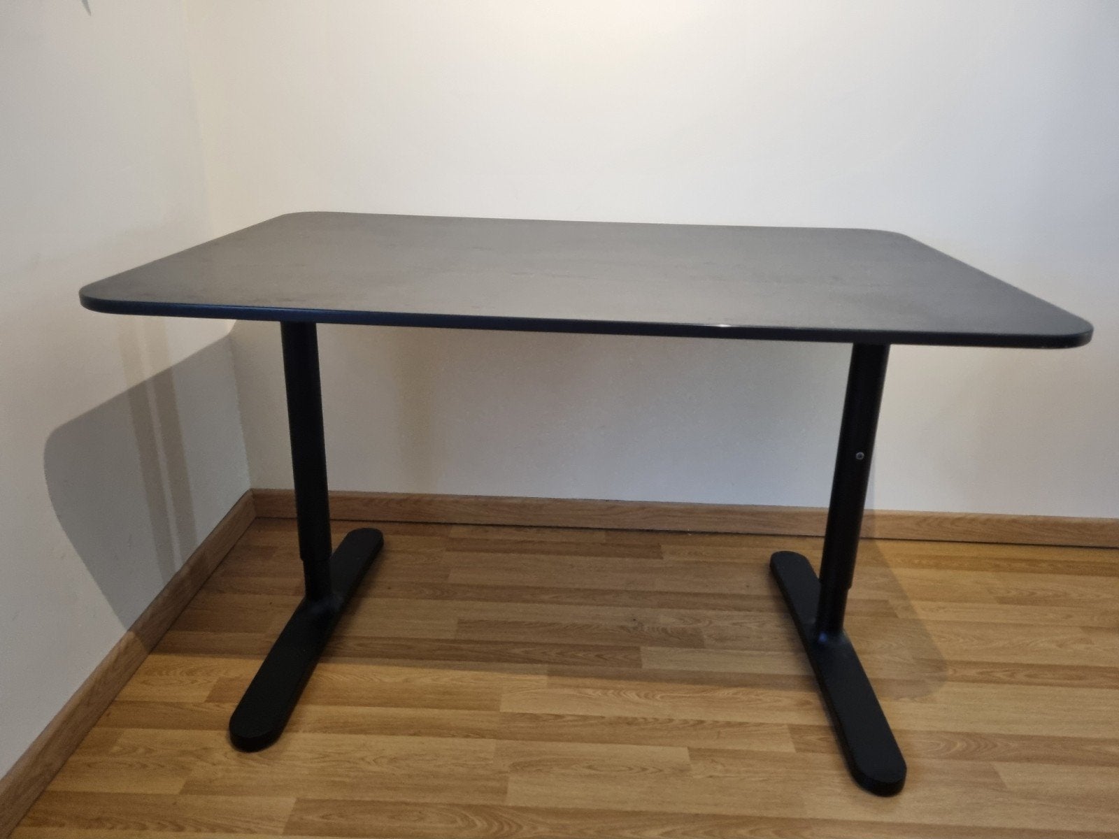 Ikea Bekant zwart 120 x 80 cm, Huis en Inrichting, Bureaus, Ophalen, In hoogte verstelbaar, IKEA, Zwart