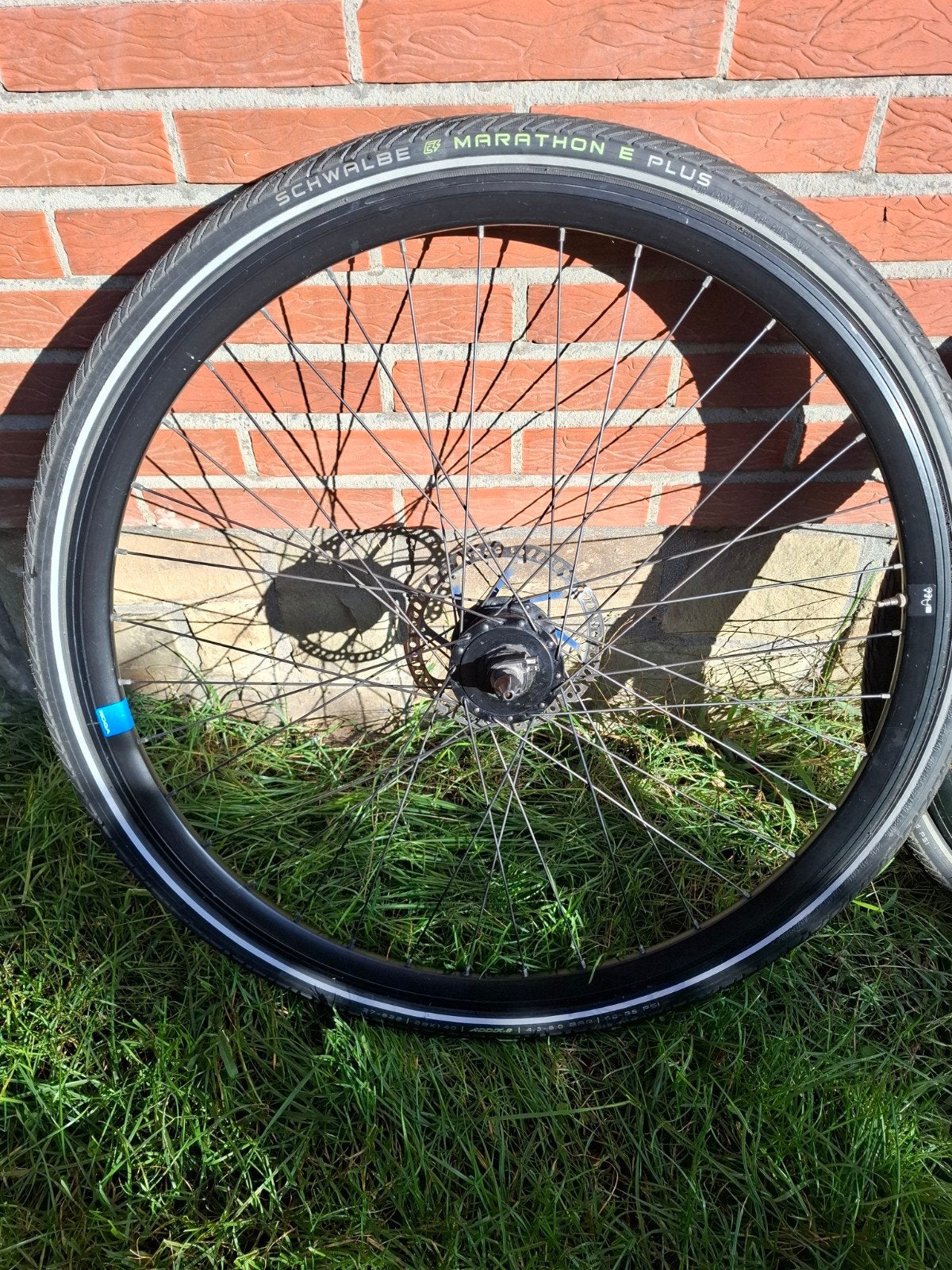 Shimano wielset met naafdynamo, Fietsen en Brommers, Gebruikt, Shimano/Koga, Aluminium, Elektrische fiets