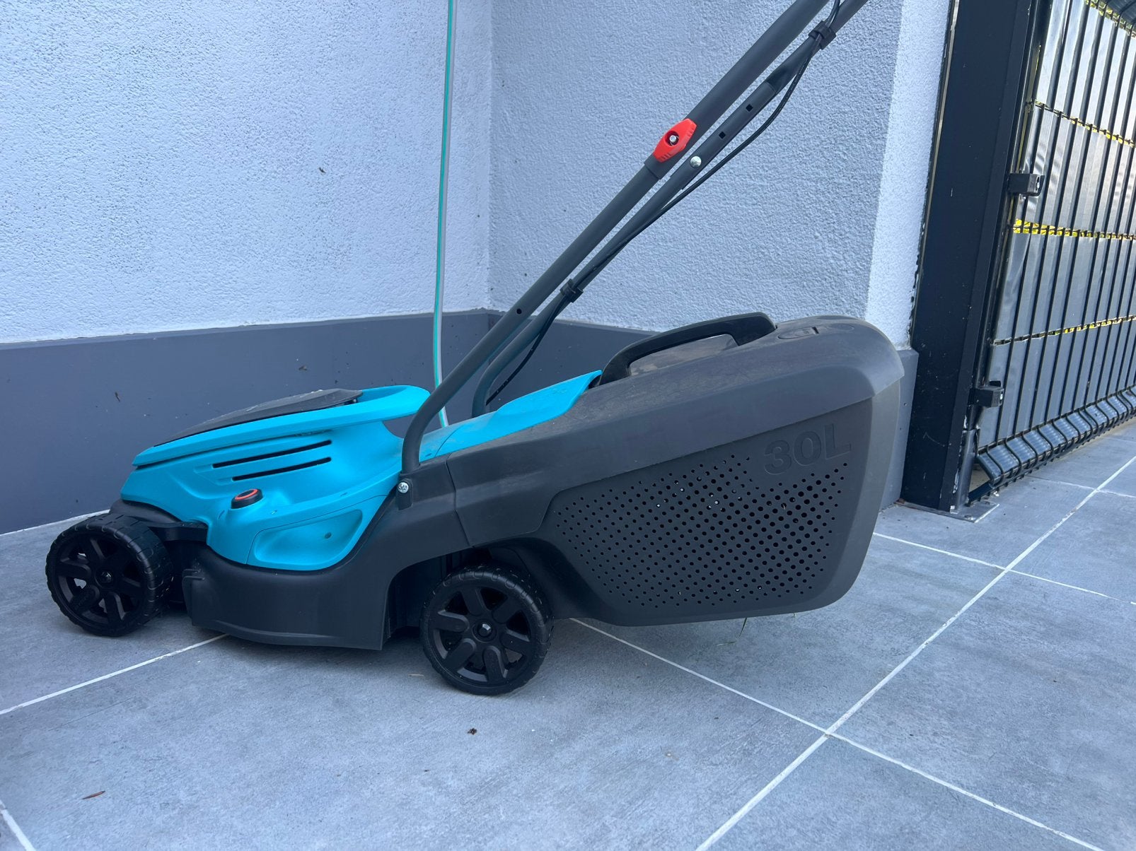 Tondeuse gardena sur batterie, Enlèvement ou Envoi, Tondeuses à gazon sur batterie, Démarrage électrique, Comme neuf