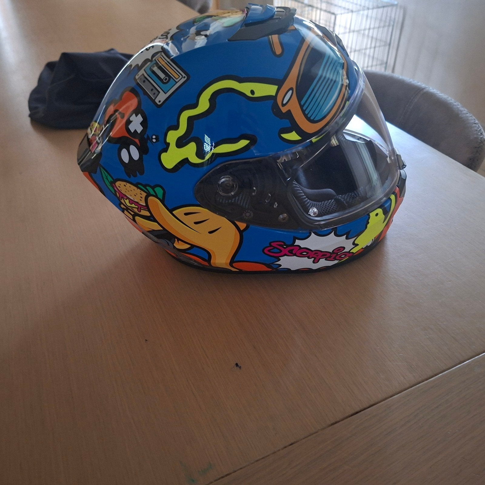 kinder helm, Motoren, Kleding | Motorhelmen, Ophalen, Nieuw zonder kaartje, Overige typen, Kinderen