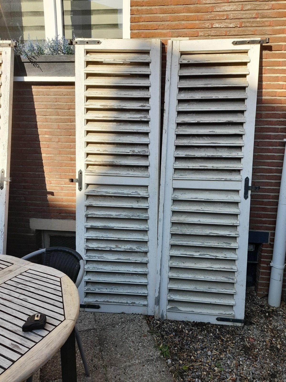 volets en chêne, Maison & Meubles, Enlèvement