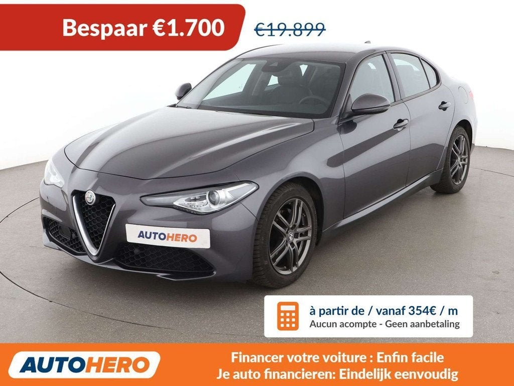 Alfa Romeo Giulia 2.2 JTDM Super (bj 2019, automaat), Auto's, Alfa Romeo, Te koop, Giulia, ABS, Airbags, Airconditioning, Automatische klimaatregeling