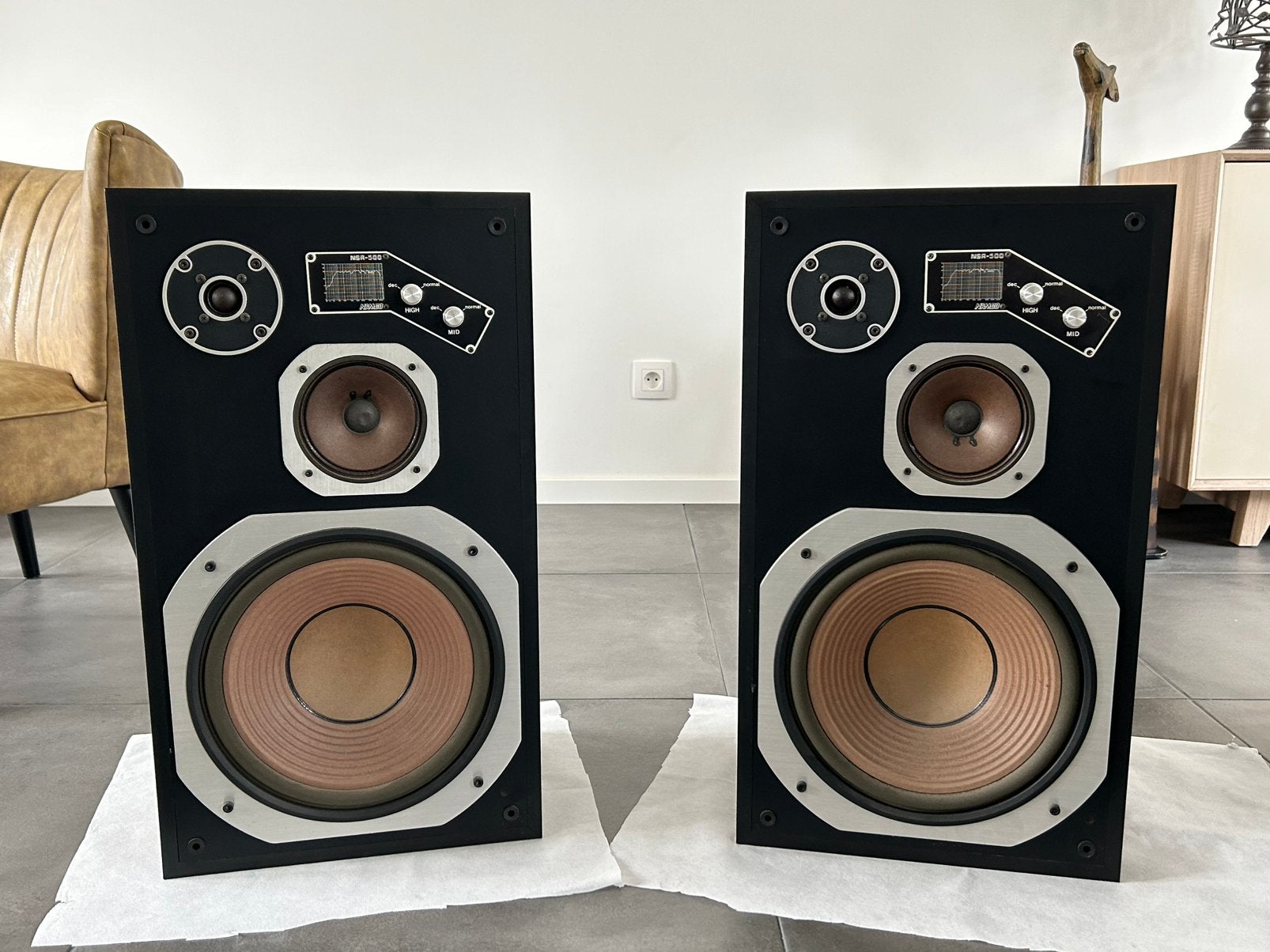 Enceinte Namco NSR-500, TV, Hi-fi & Vidéo, Enlèvement, Utilisé, Autres marques