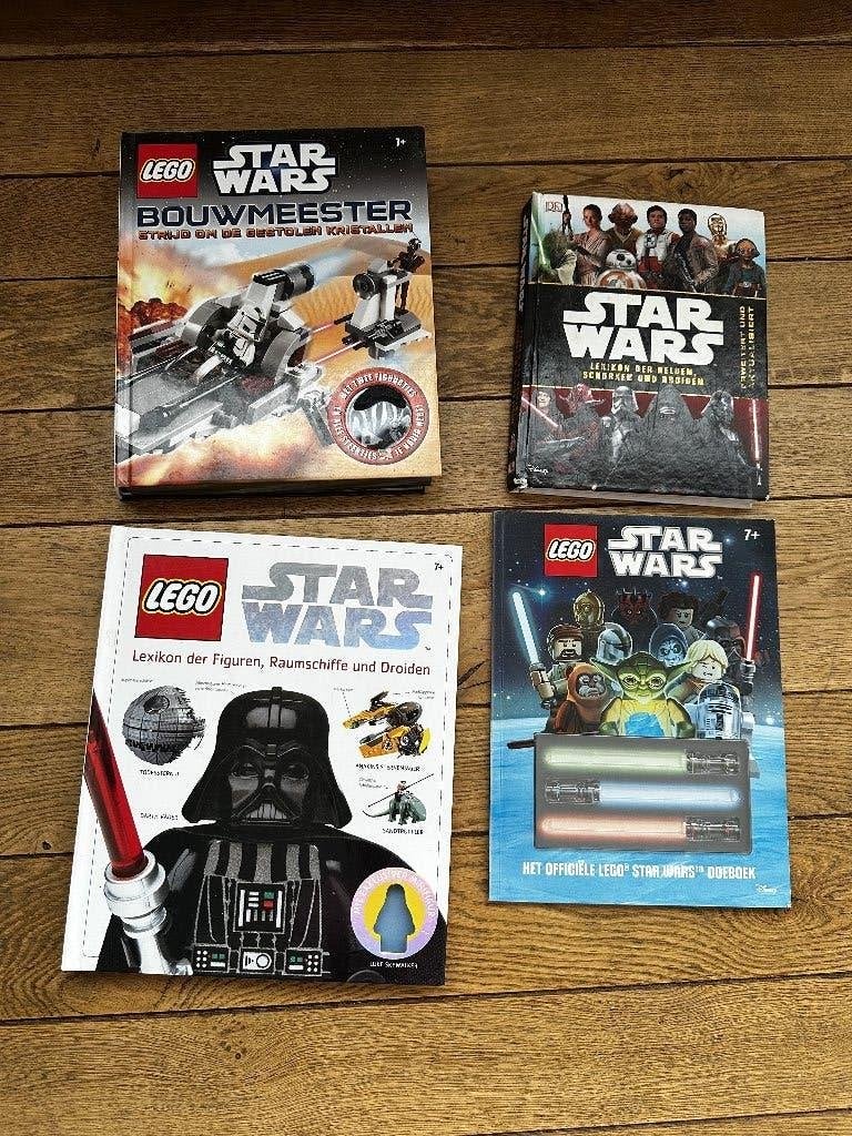 Set van 4 Star Wars (LEGO) boeken, Ophalen of Verzenden, Zo goed als nieuw, Boek of Poster