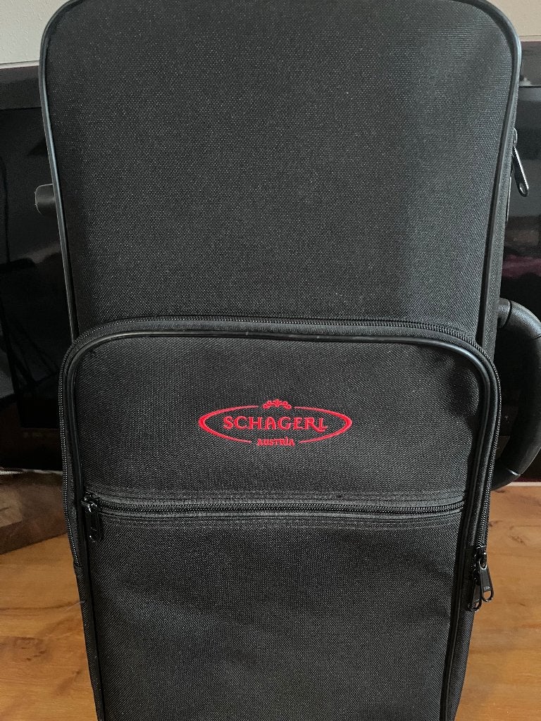 Schagerl Trompet (Bes), Musique & Instruments, Instruments à vent | Trompettes, Enlèvement ou Envoi, Comme neuf, Trompette en si bémol