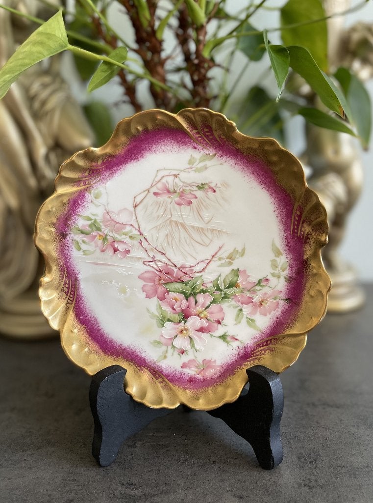 Assiette ancienne en porcelaine de Limoges, Antiquités & Art, Antiquités | Porcelaine, Enlèvement