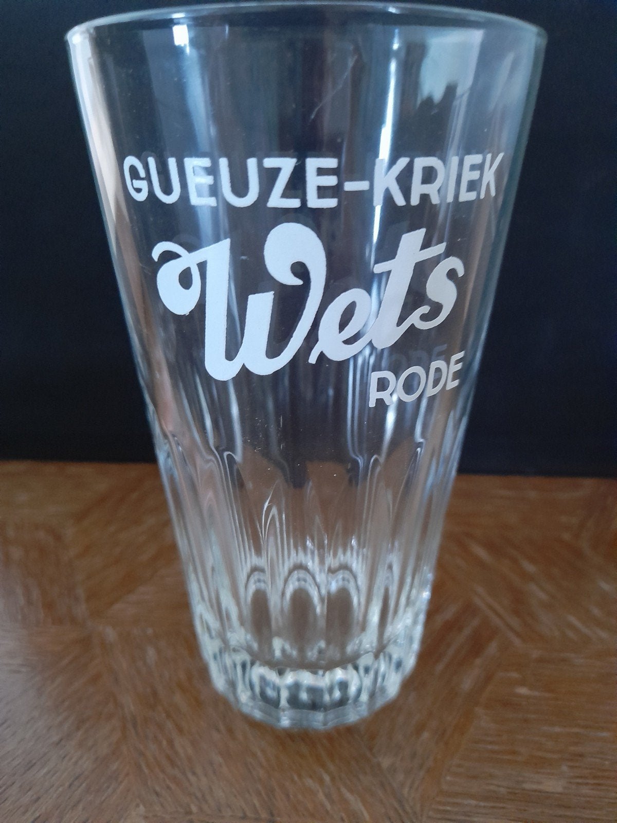verre à gueuze - cerise western rouge, Enlèvement ou Envoi