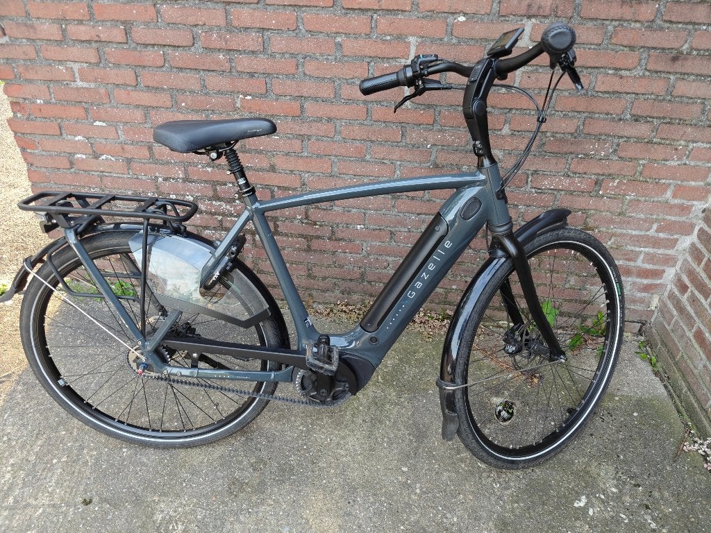 Gazelle Grenoble C5 HMB Belt (2023), Fietsen en Brommers, Ophalen, Gebruikt, 50 km per accu of meer, 55 tot 59 cm