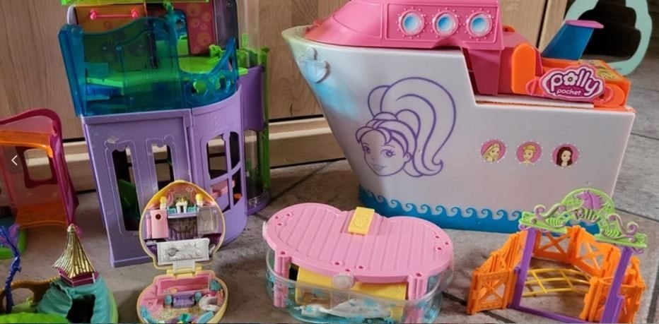 Polly pocket toys - volledige set, Enlèvement, Utilisé