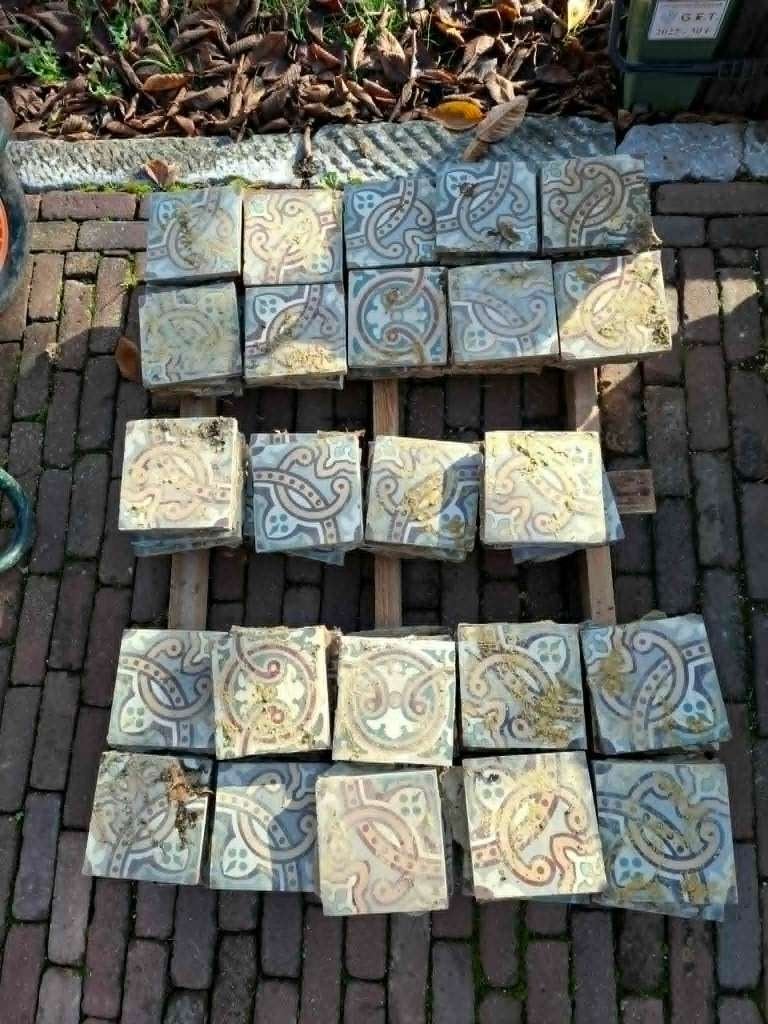 Carrelage ancien, Enlèvement