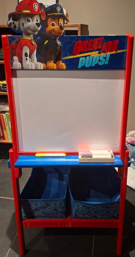 Schoolbord Paw Patrol, Diversen, Schoolborden, Ophalen, Gebruikt, Krijtbord
