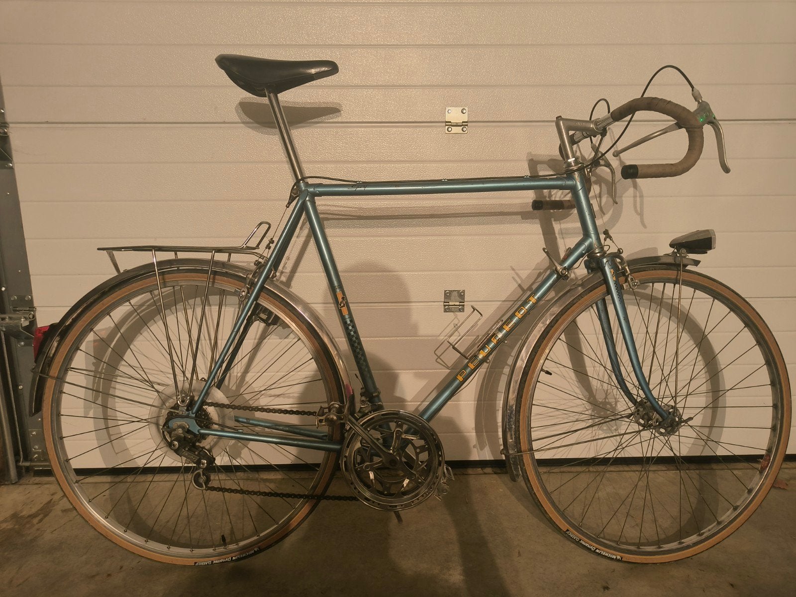 Peugeot retro fiets, Autres marques, 10 à 15 vitesses, Frein sur jante, Enlèvement