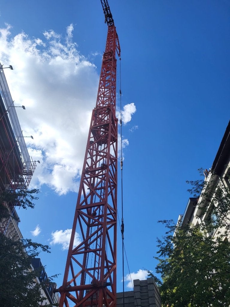 Grues de chantier Arcomet, Enlèvement, Autres types