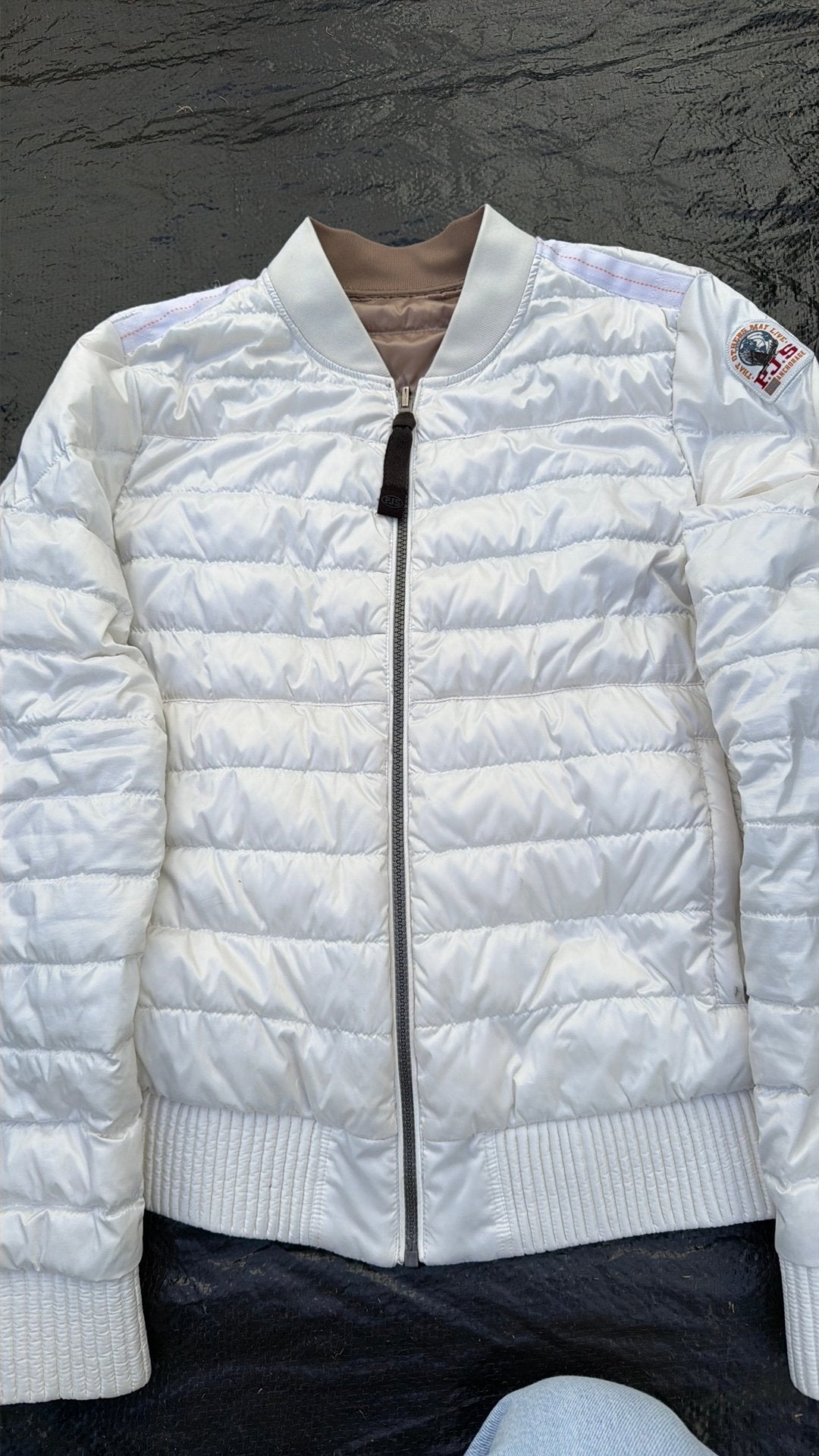 Paranumper reverseble jacket, Vêtements | Femmes, Enlèvement ou Envoi, Comme neuf, Taille 36 (S), Blanc