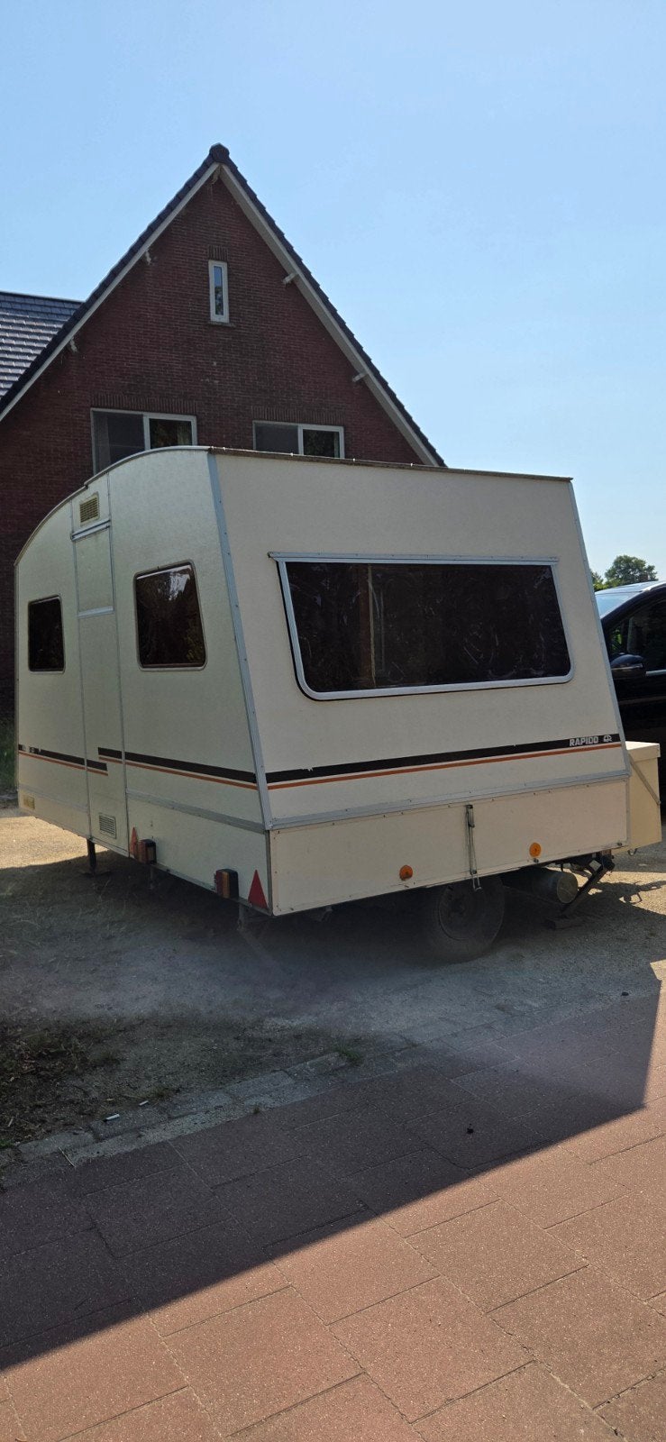 Plooikaravan zeer uniek en mooi, Caravanes & Camping, Caravanes, Particulier, Enlèvement