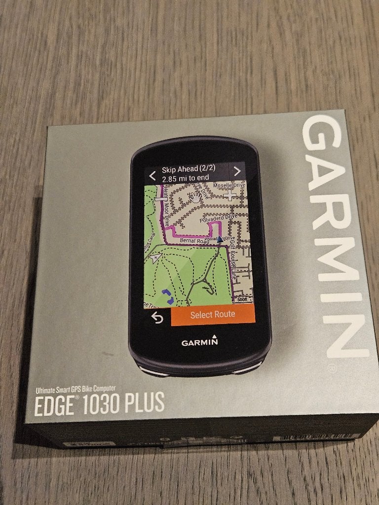 Fietscomputer Garmin 1030 PLUS, Fietsen en Brommers, Fietsaccessoires | Fietscomputers, Ophalen, Draadloos, Zo goed als nieuw