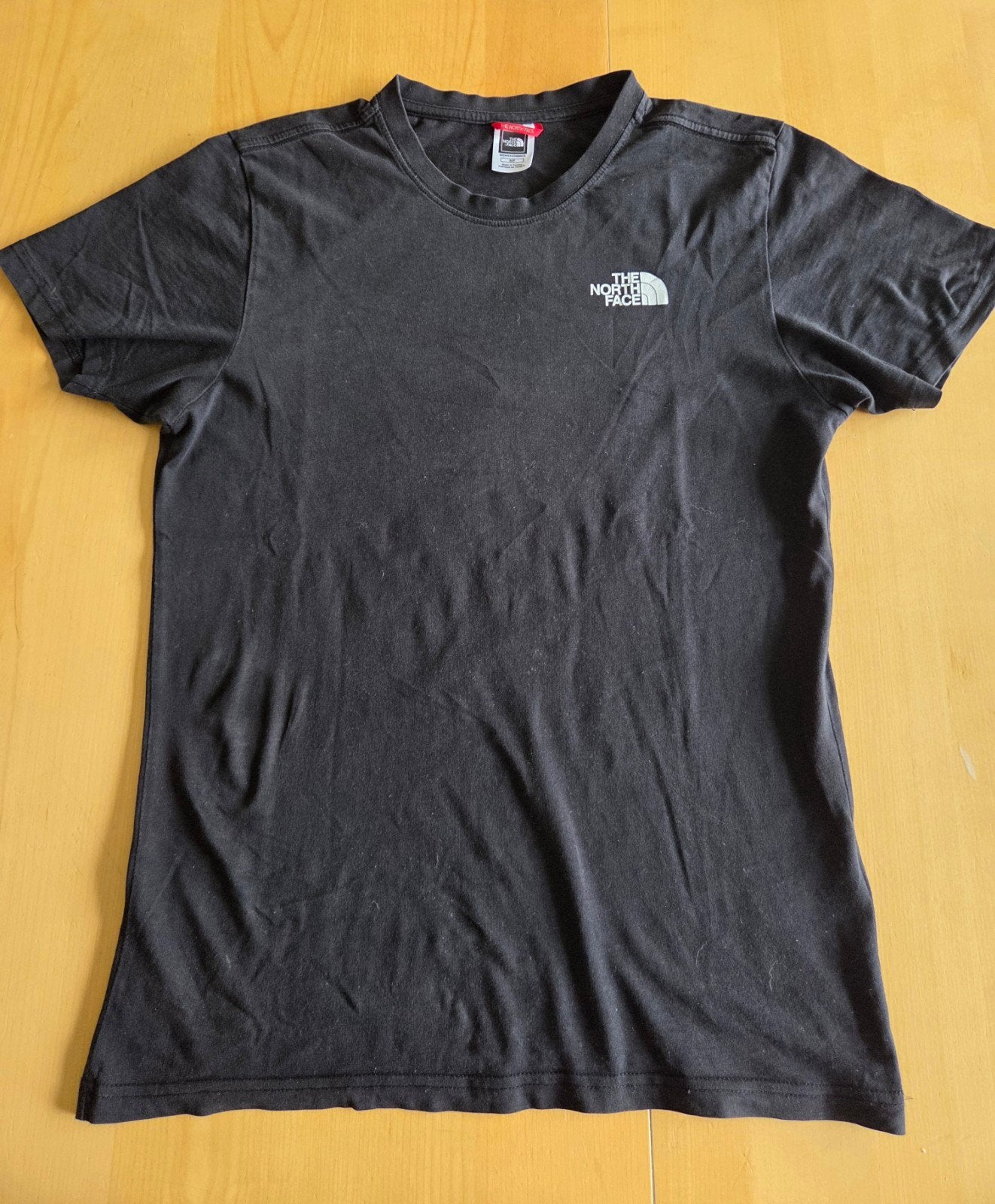 zwart t-shirt the north face maat s, Zwart, Ophalen of Verzenden, The north face, Gedragen
