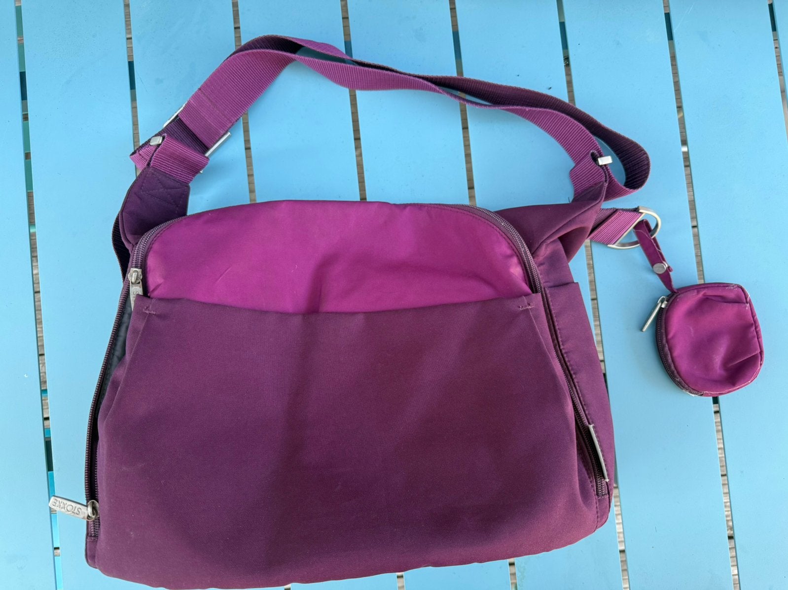 Sac a langer Stokke, Poches supplémentaires, Violet, Sac à langer, Enlèvement