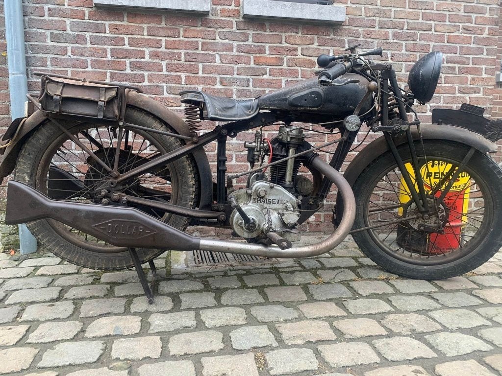 Dollar P4 250cc - 1935 - vooroorlogse oldtimer, Motoren, 250 cc, Gebruikt, Overig, 11 kW of minder