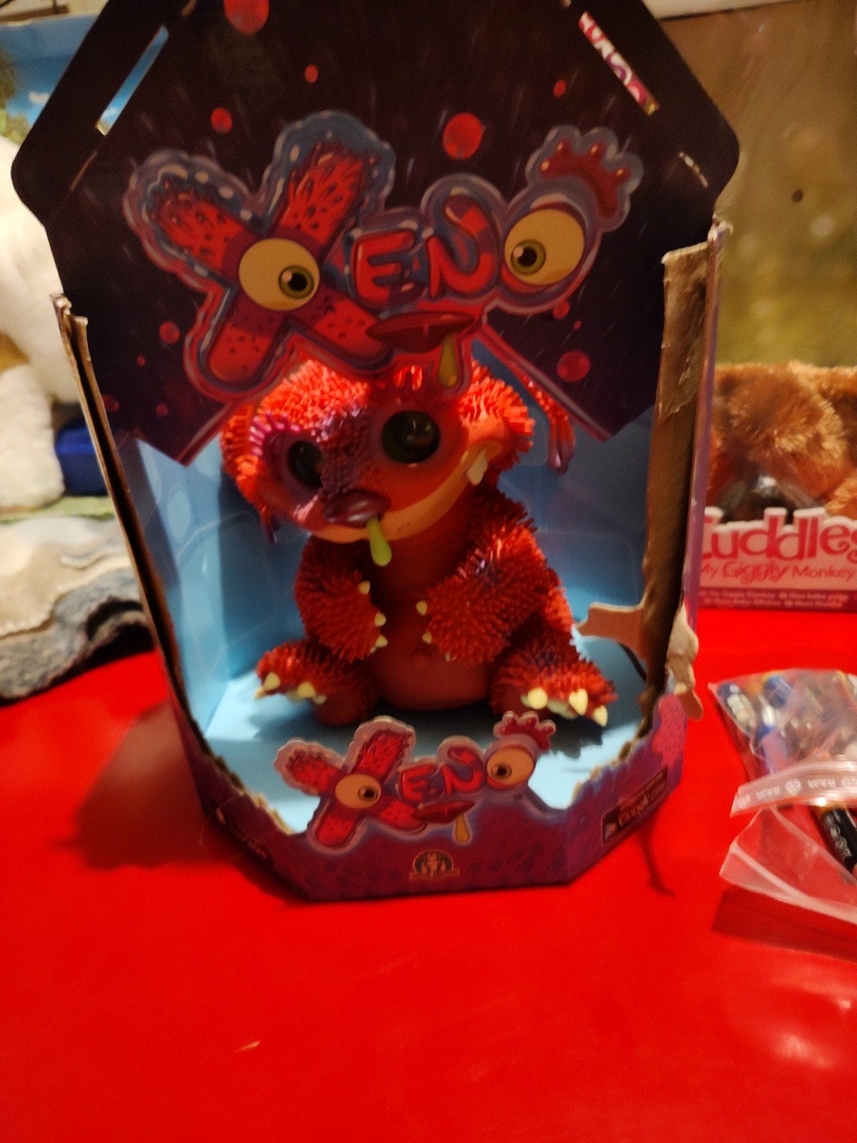 Halloween een snotmonster Xeno, werkt in perfecte staat knuf, Enfants & Bébés, Overige karakters, Avec étiquette, Autres marques