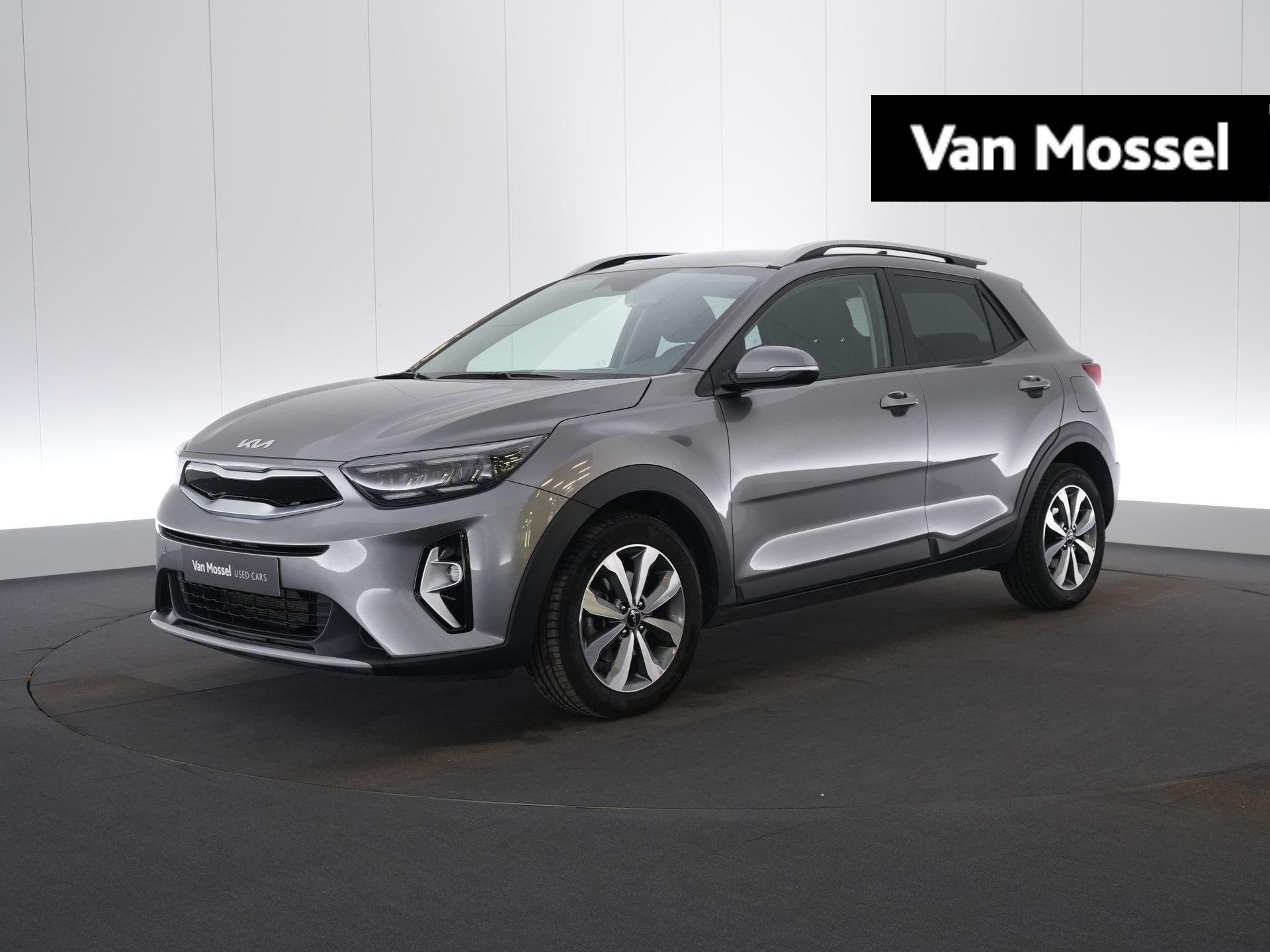 KIA Stonic 1.0 T 100 Pulse DCT, Auto's, Kia, Parkeersensor, Gebruikt, Zwart, Bedrijf