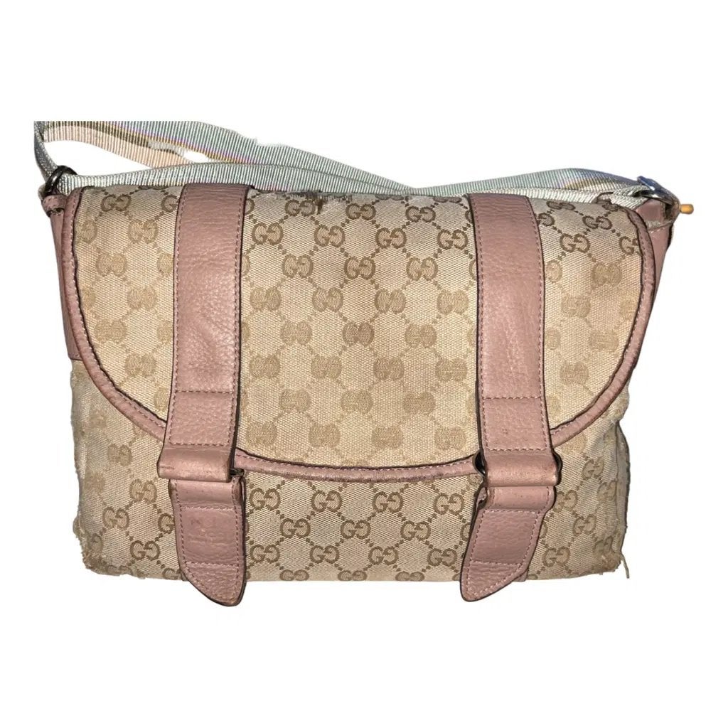 gucci sacoche 1986, Ophalen of Verzenden, Zo goed als nieuw, Roze