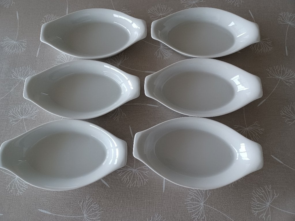 plats/amusements/desserts (6), Enlèvement ou Envoi, Porcelaine