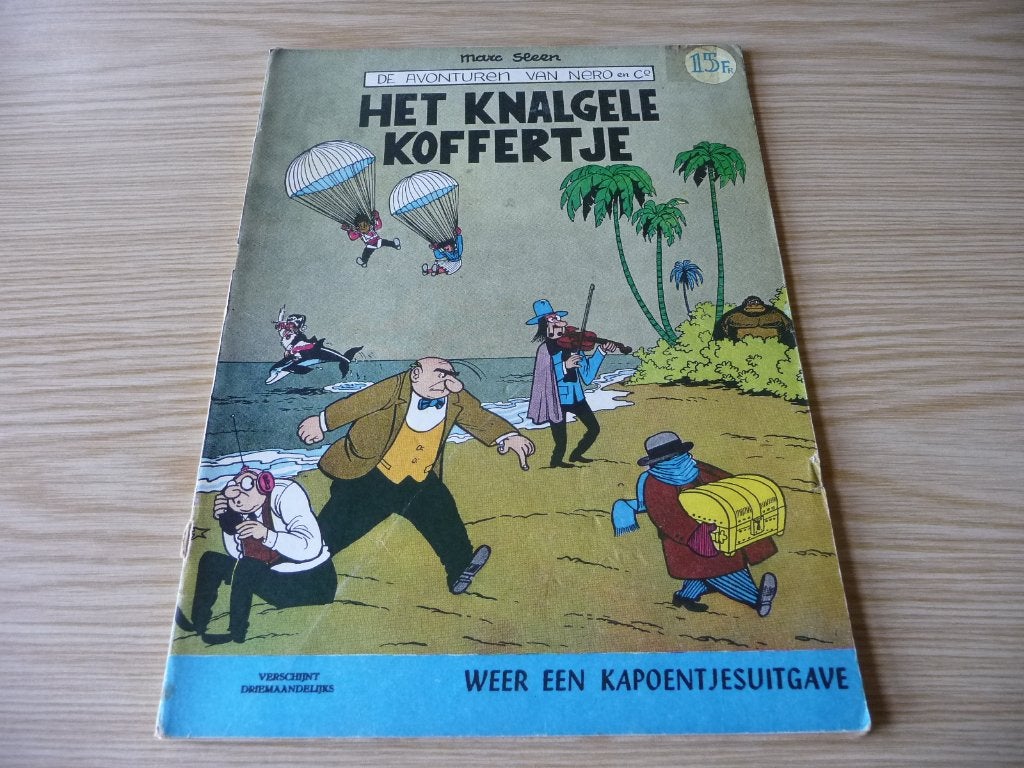 Nero - 33. Het knalgele koffertje 1965 - €7, Boeken, Gelezen, Marc Sleen, Eén stripboek, Ophalen of Verzenden