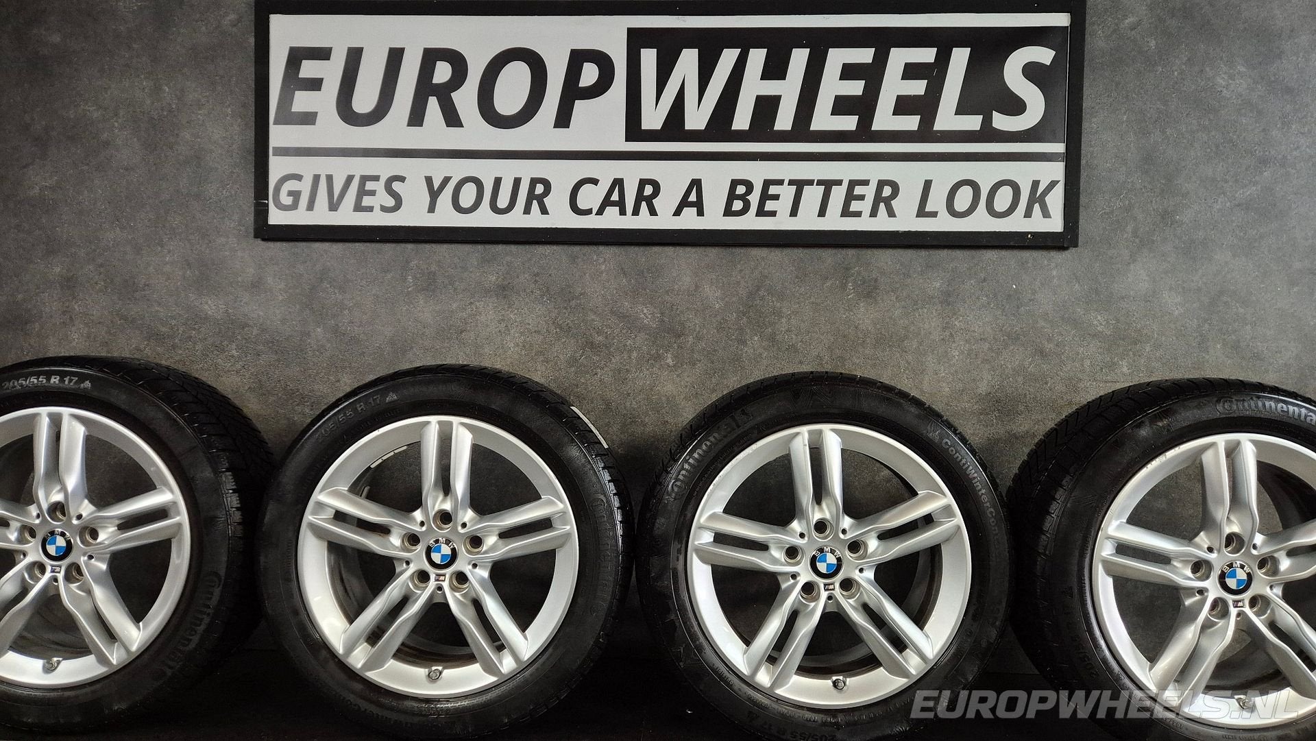 17 inch BMW 2 Serie F45 F46 velgen winterbanden 483M, Pneus et Jantes, Pneus hiver, Véhicule de tourisme, -