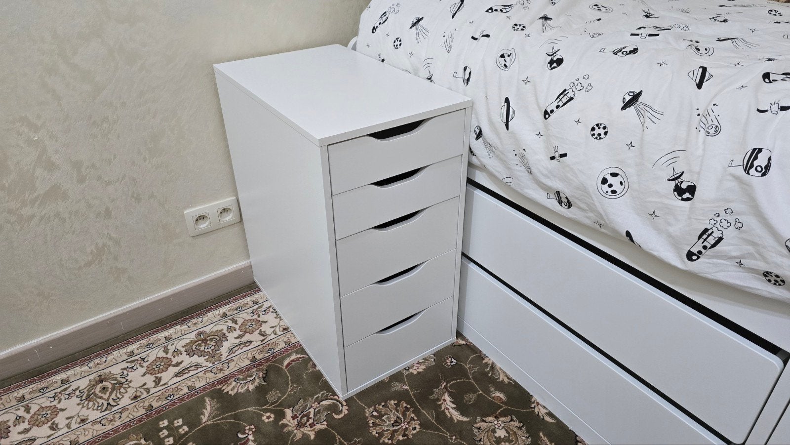 meuble alex ikea 5 tiroirs neuf jamais servi 37cmx70cm, Maison & Meubles