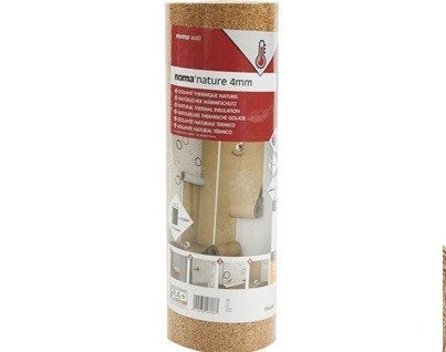 Rouleau de liège Noma Nature 0,5x10m 2mm, Bricolage & Construction, Isolation & Étanchéité, Enlèvement ou Envoi, Neuf, Autres matériaux