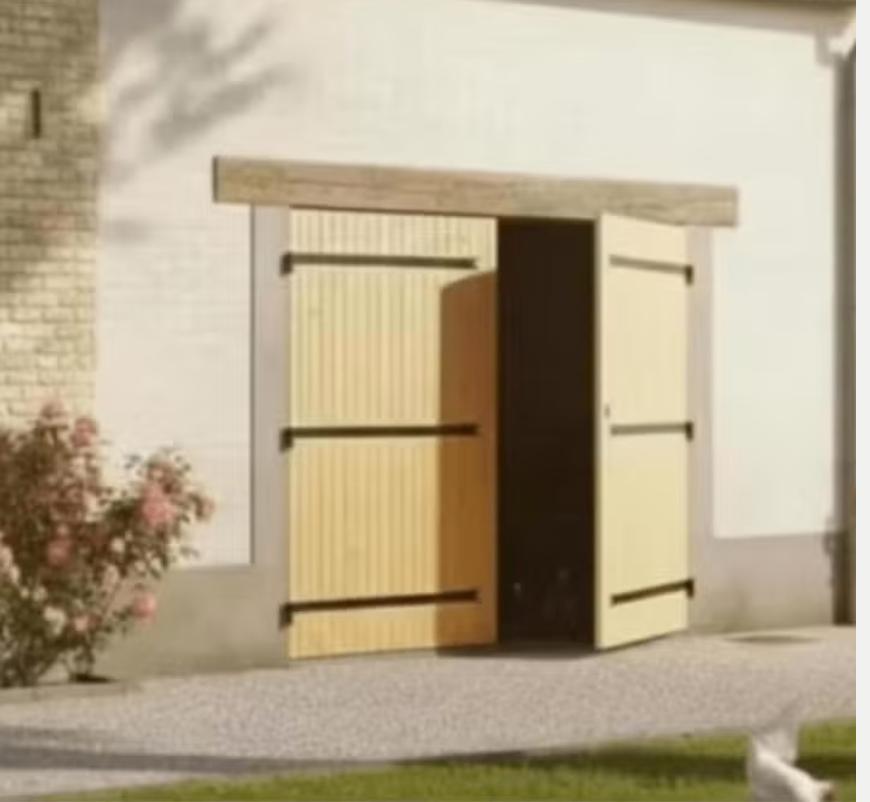stal deuren staldeur: garagepoort