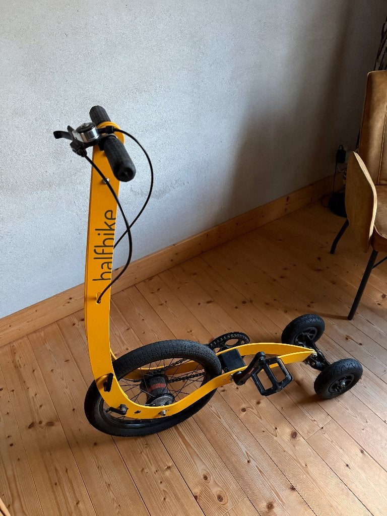 Halfbike, Ophalen, Zo goed als nieuw