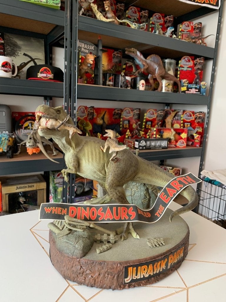 Sideshow Jurassic Park Diorama, Ophalen, Zo goed als nieuw, Film, Beeldje, Replica of Model