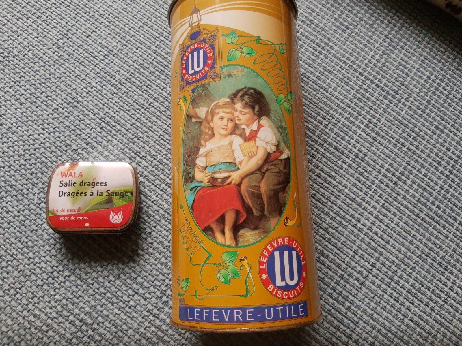 blikken dozen, Enlèvement