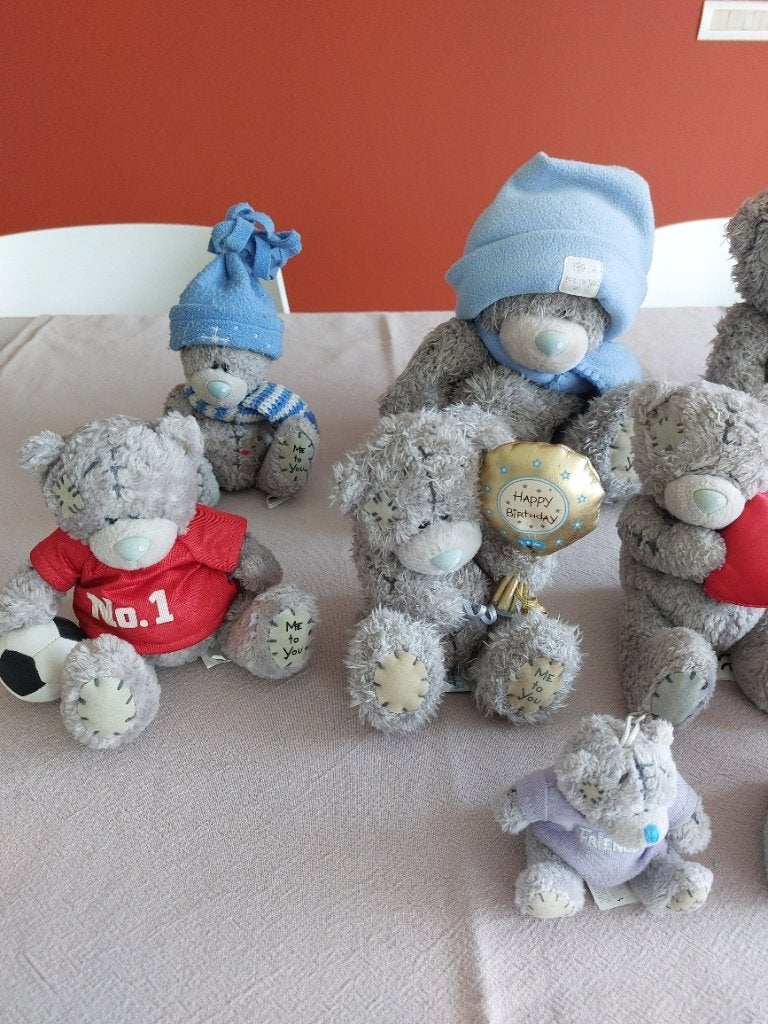 ensemble de 14 ours Me2you, Collections, Ours & Peluches, Enlèvement, Comme neuf, Ours en tissus, Me To You