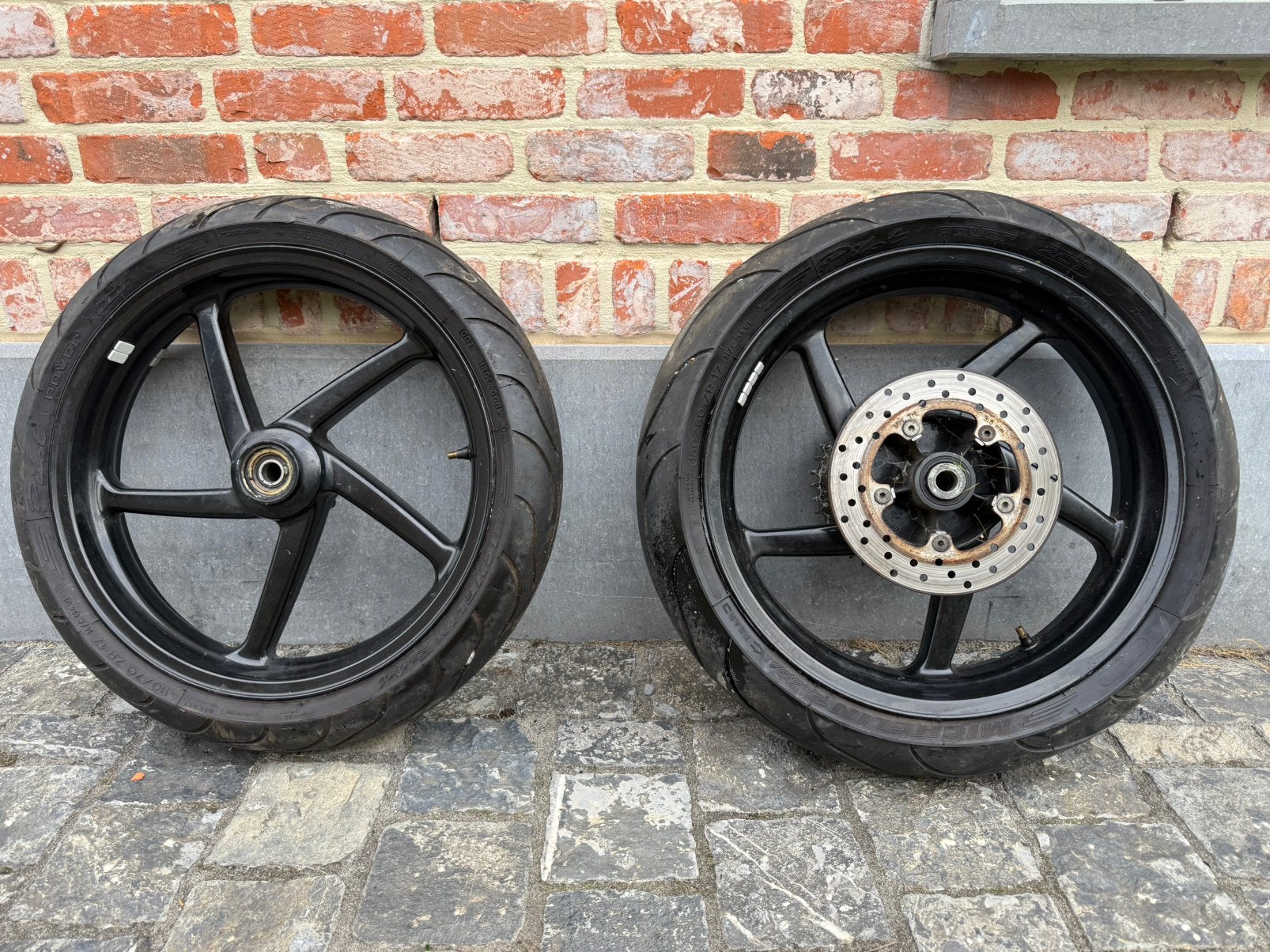 Jantes Aprilia RS 125, Enlèvement