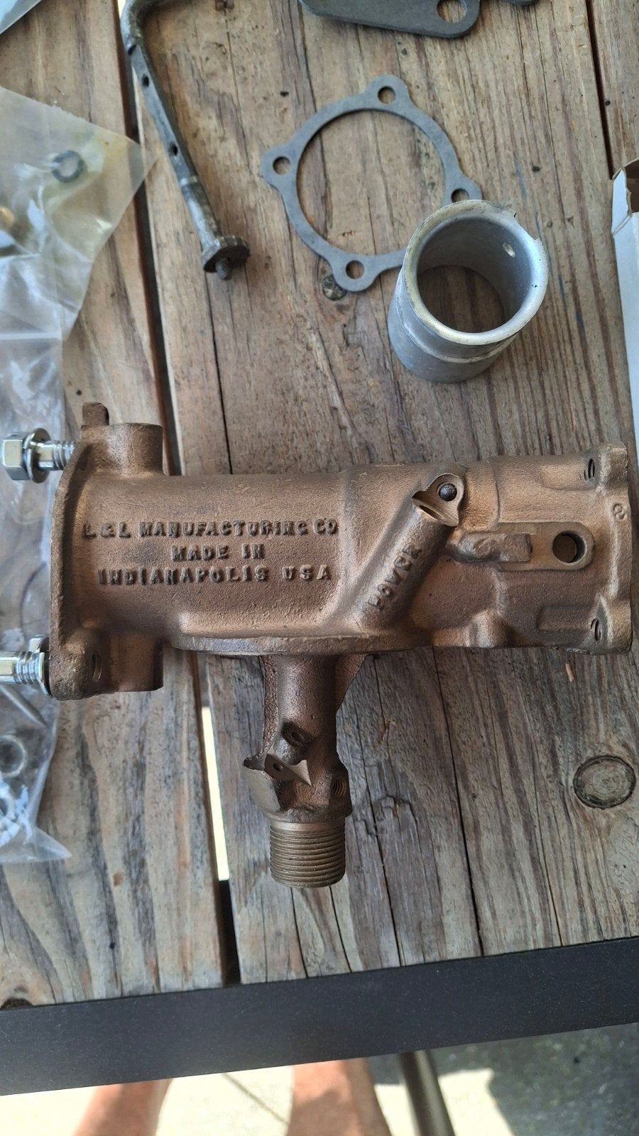 Harley Davidson WLA/WLC Linkert M88 origineel luchtfilter., Ophalen of Verzenden