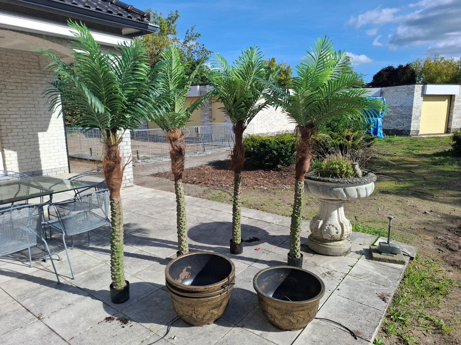 nieuwe palmbomen kunststof, Tuin en Terras, Ophalen