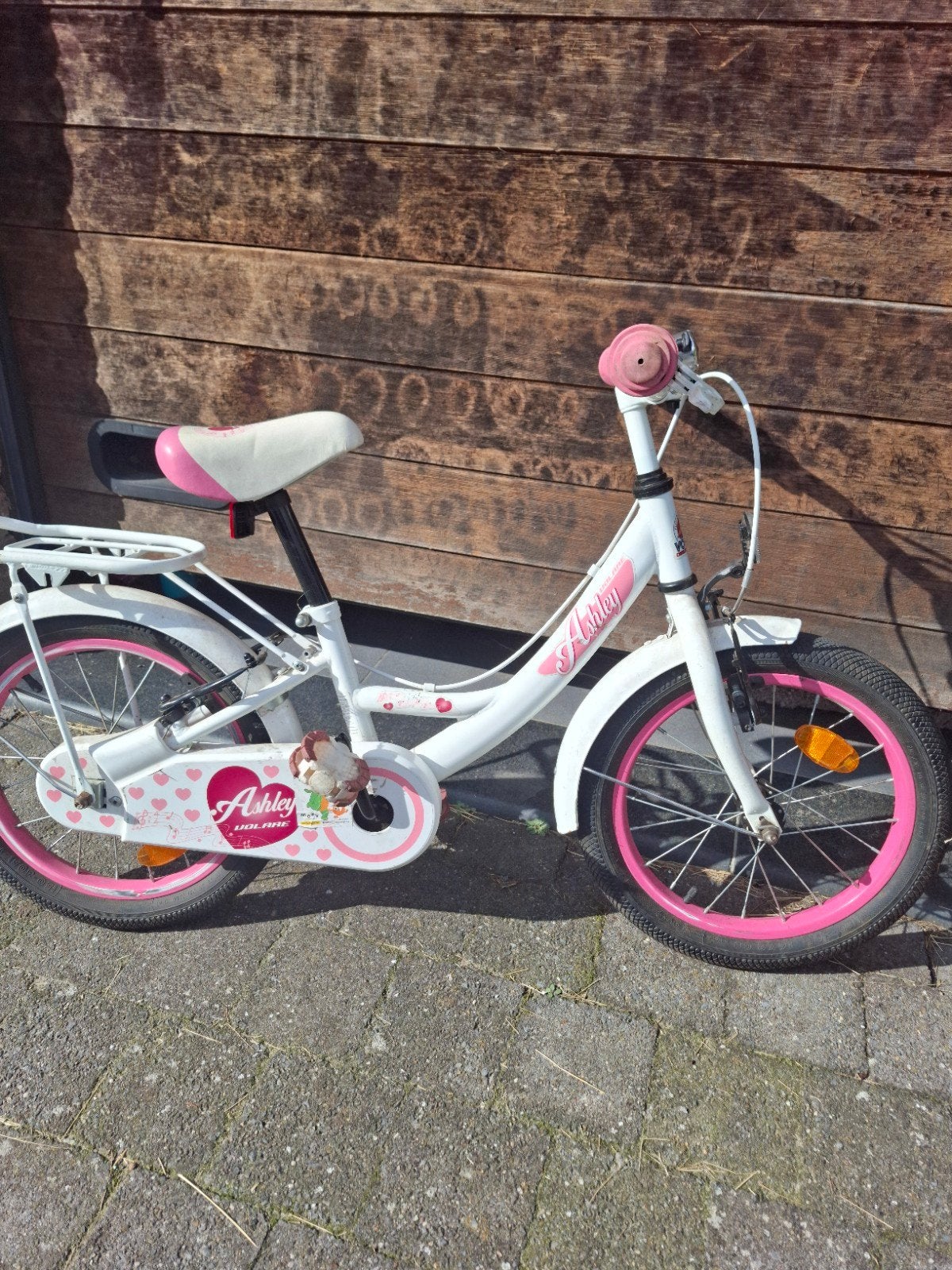 fiets meisjes 16 inch Ashley, Fietsen en Brommers, Ophalen, Volare Ashley, 16 inch, Handrem