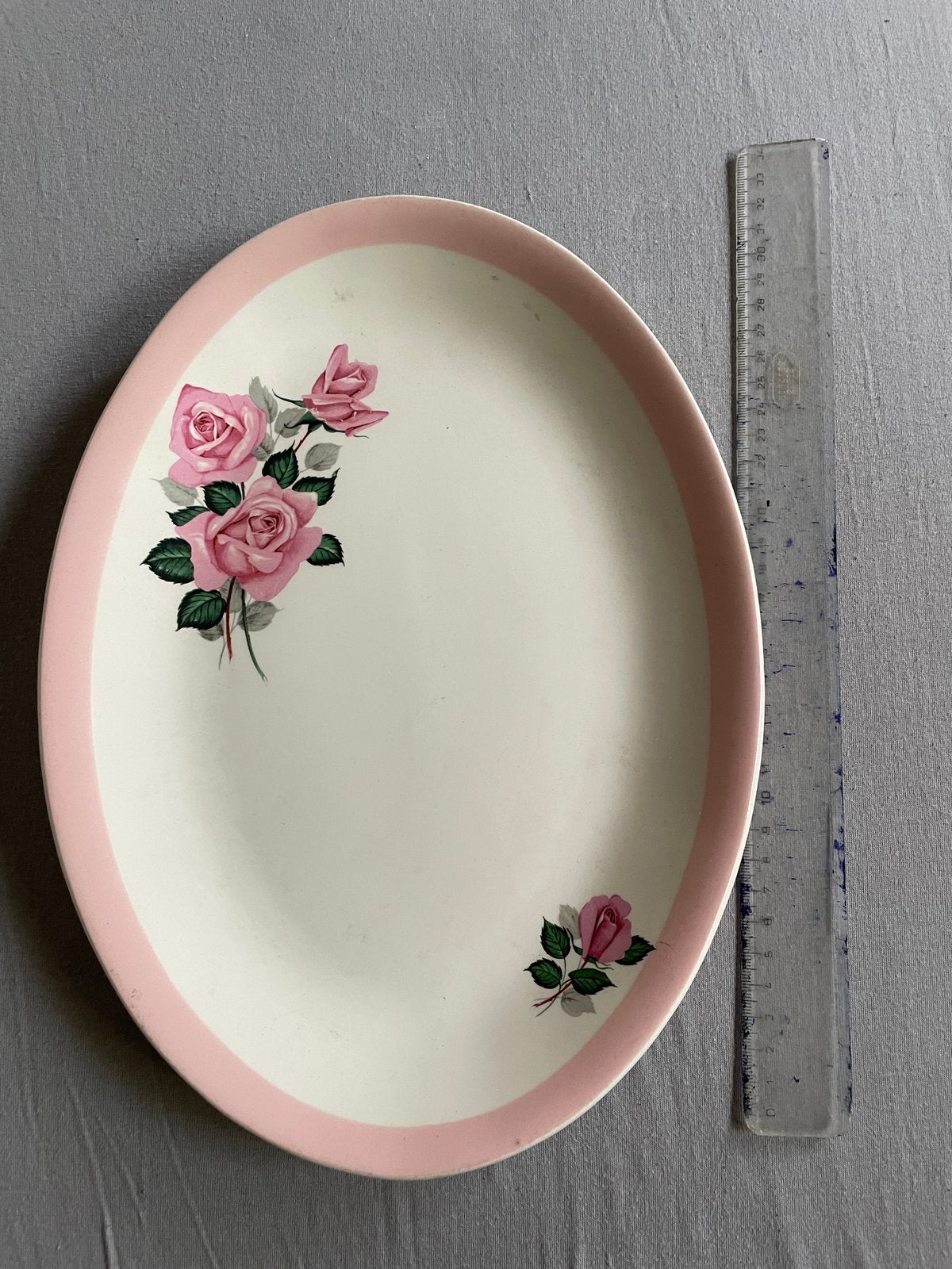 Plat Boch Rosita vintage, Antiquités & Art, Enlèvement ou Envoi