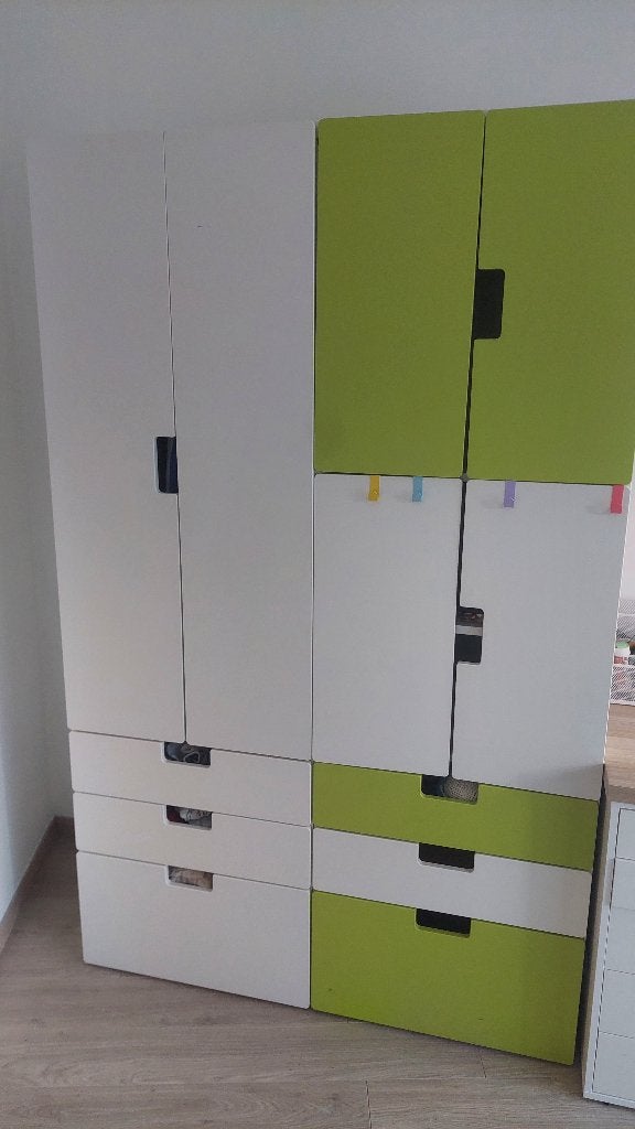 IKEA SMÅSTAD / PLATSA Wardrobe, Enlèvement, Utilisé