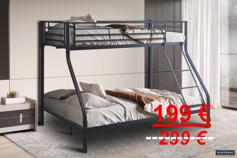 Lits superposés Nouveaux en kit, Maison & Meubles, Enlèvement, Neuf, 200 cm, Lits superposés