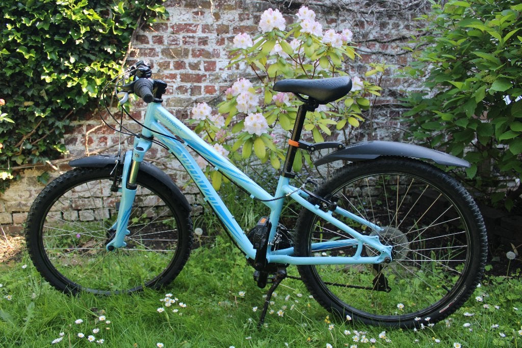 Vélo enfant bleu (8-12 ans), Hotrock Specialized, Frein sur jante, Comme neuf, Enlèvement