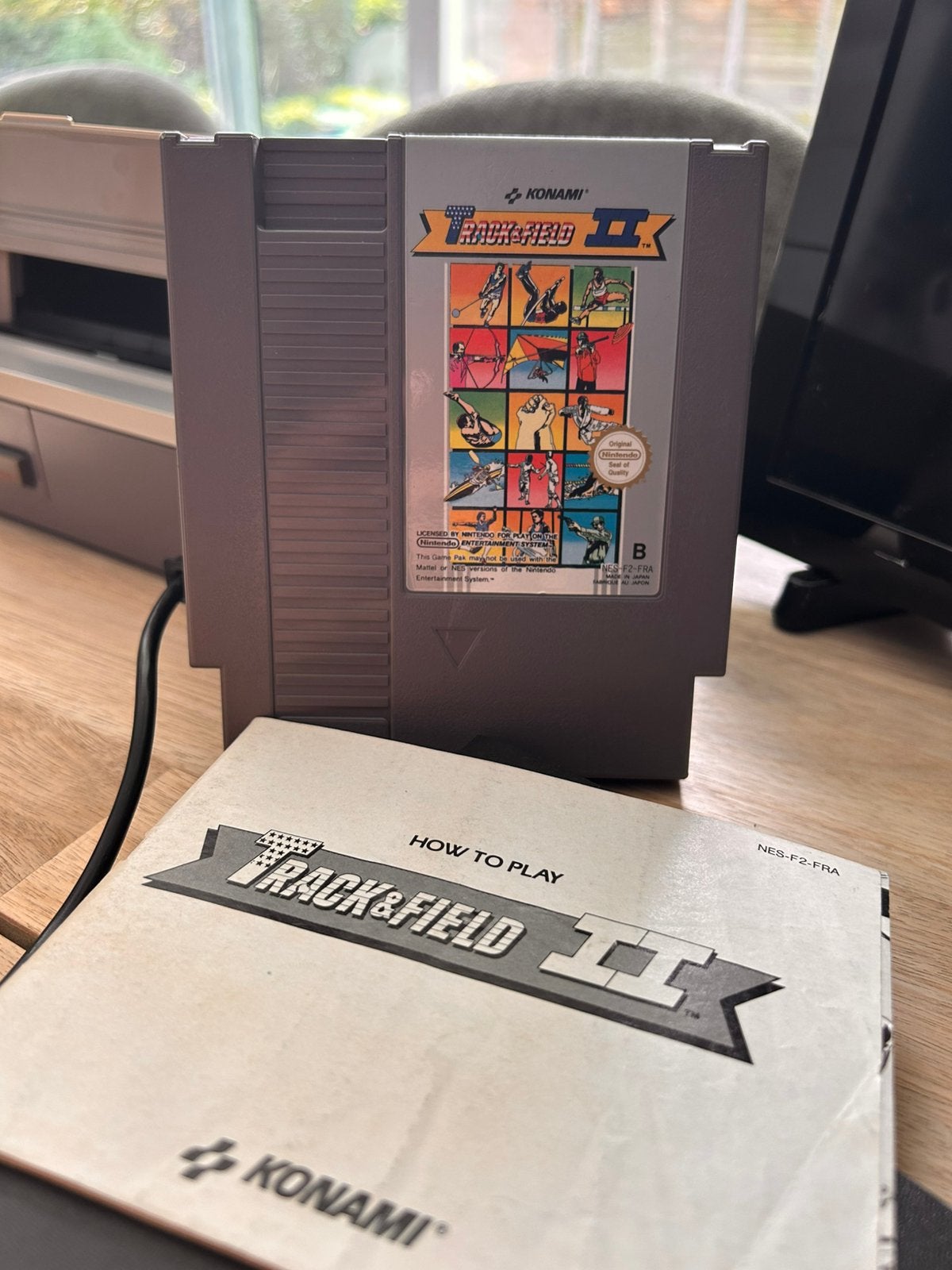 Nintendo NES game - Track & field II, Consoles de jeu & Jeux vidéo, Jeux | Nintendo NES, Enlèvement ou Envoi, Comme neuf