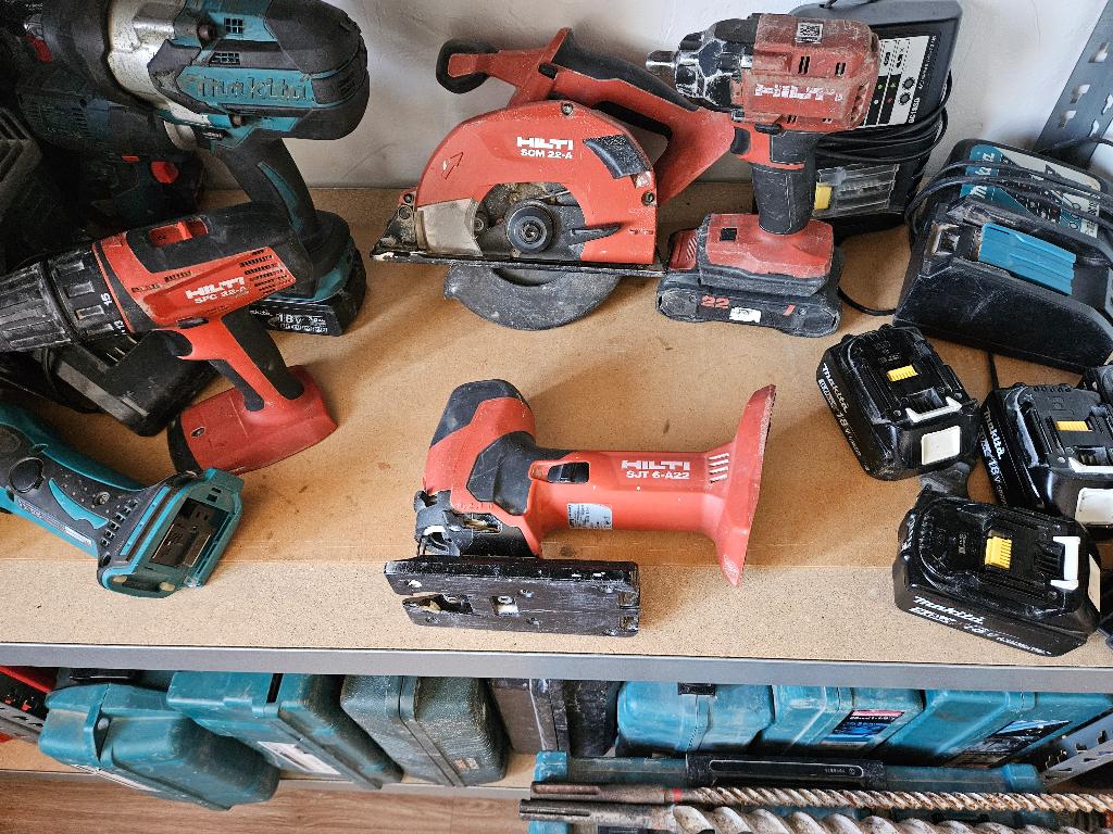Hilti SJT 6-A22 Volt decoupeerzaag wipzaag, Ophalen, Zo goed als nieuw, Decoupeerzaag, Hilti