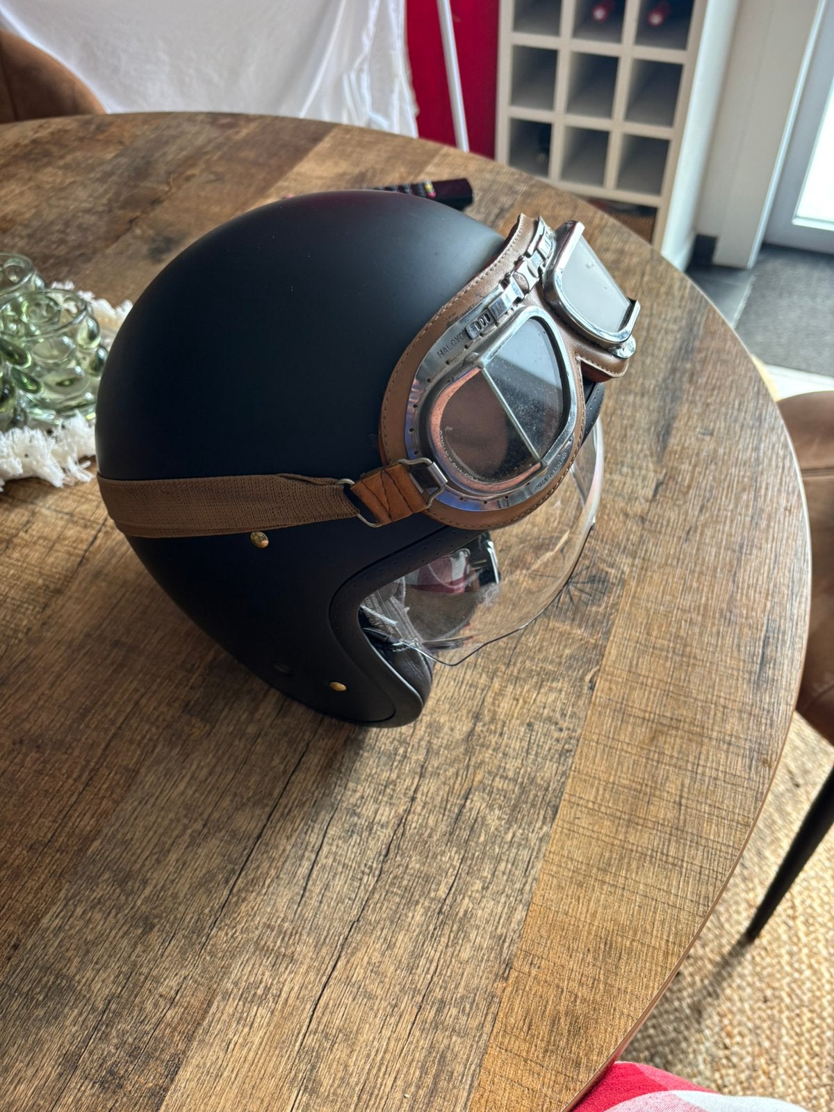 Shoei large retro,vintage,jet, Motoren, Ophalen, Shoei