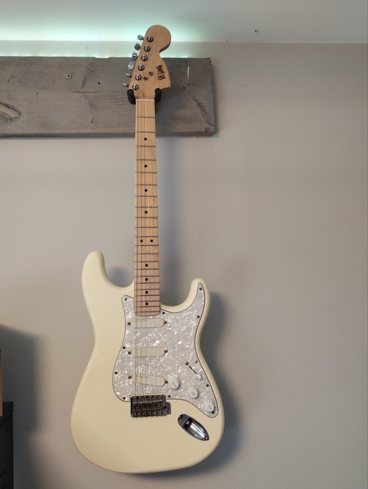 Super Strat sur mesure DeLong, Musique & Instruments, Instruments à corde | Guitares | Électriques, Enlèvement ou Envoi, Fender